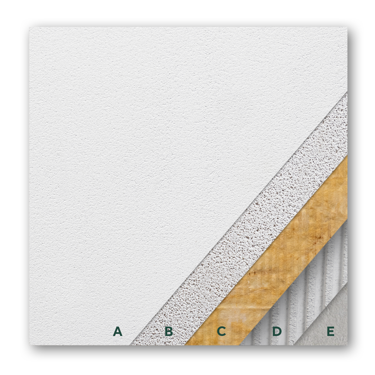 CGI representation of Armourcoat Acoustic Plaster System