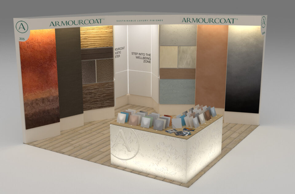 Armourcoat To Exhibit At The Surface Design Show 2024 Armourcoat US   SDS 2024 Concept 3c Render 960x632 