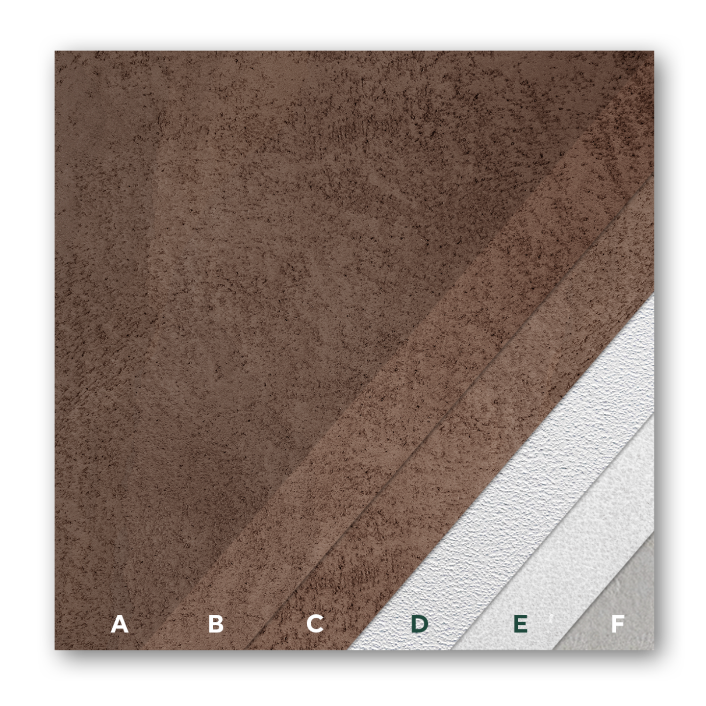 Polished plaster layer diagram