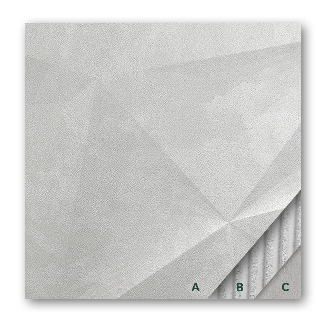 CGI representation of Armourcoat Sculptural Plaster Finish