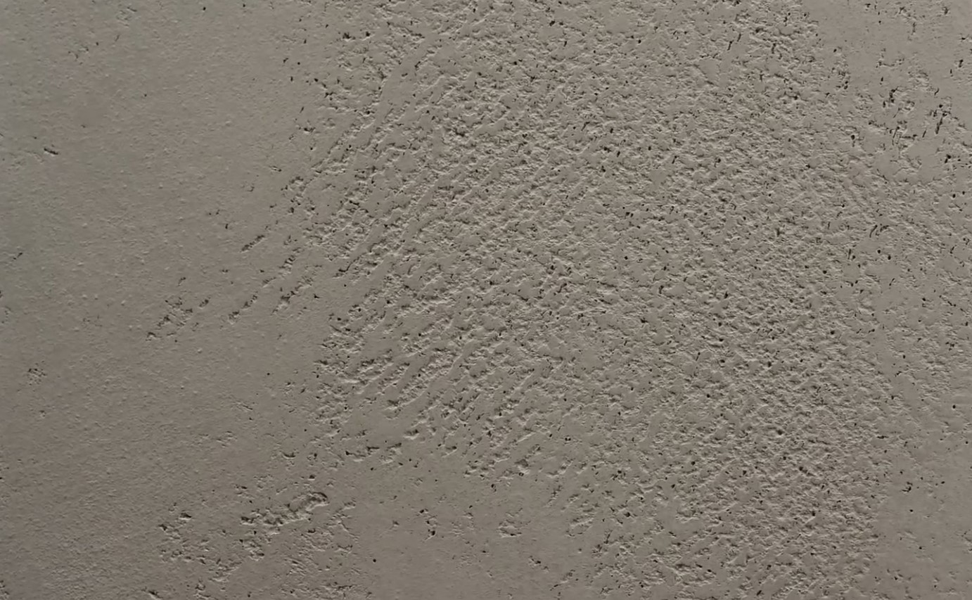 Detail of Armourcoat Koncrete Textured Polished Plaster Finish