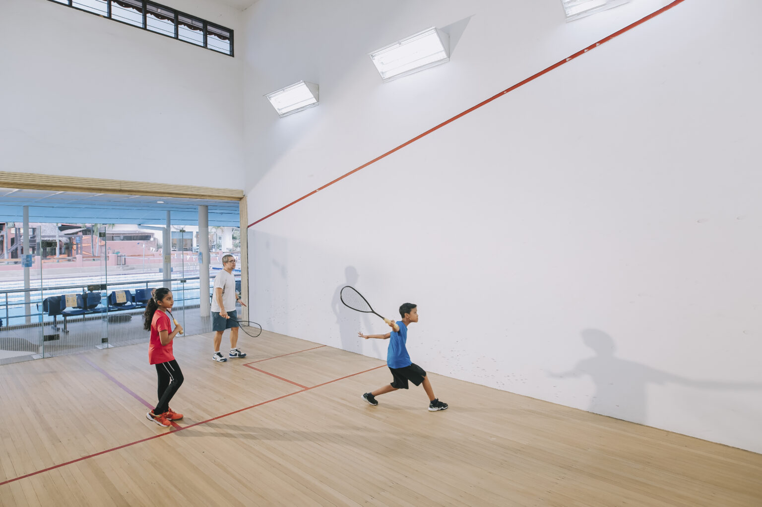 Squash Court Plaster Armourcoat