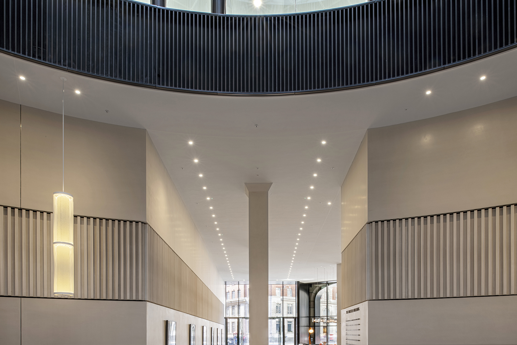 Smooth, seamless acoustic ceiling – Acoustic Plaster System by